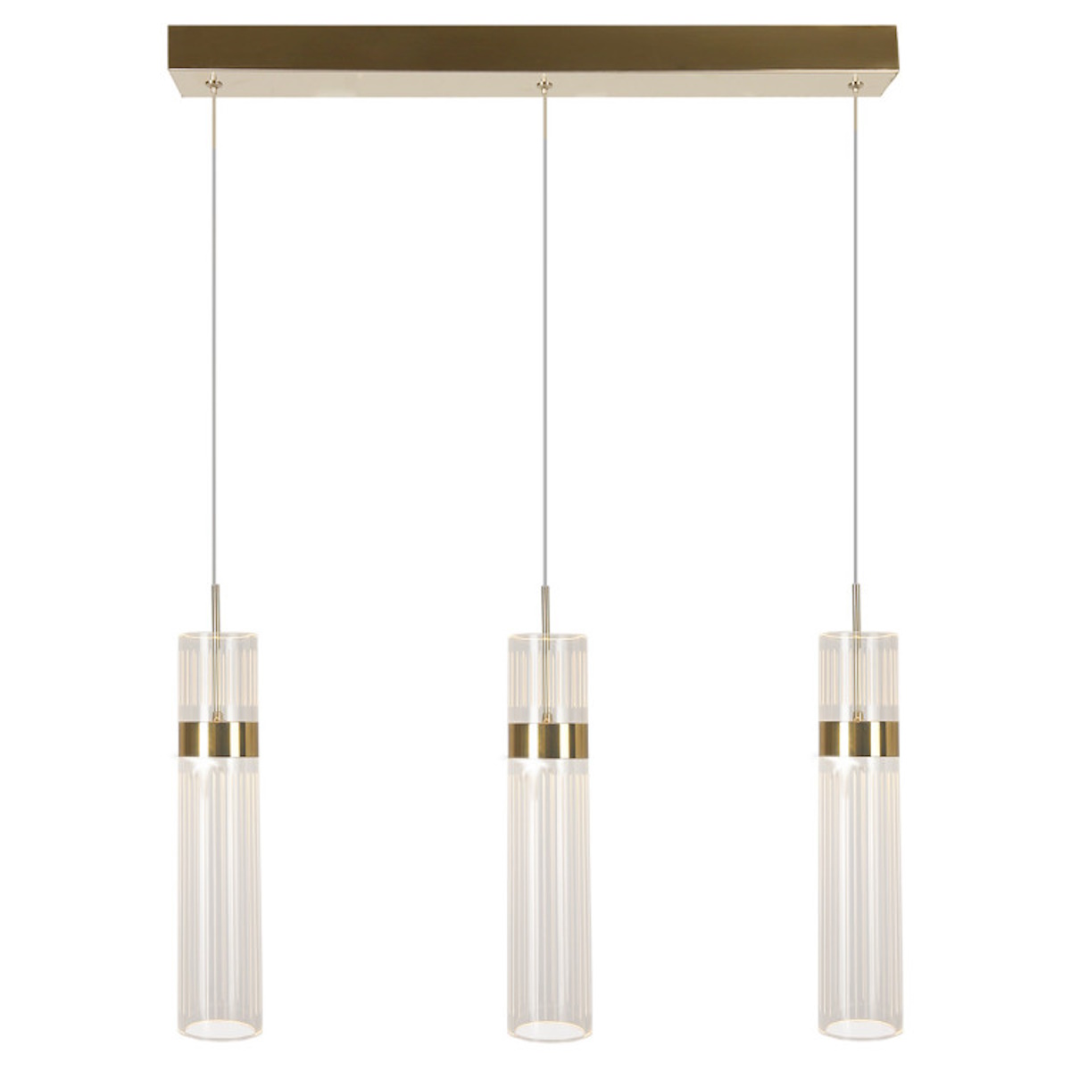 Darmowa Dostawa - Lampa wisząca 3x6 W złota Light Prestige Ambiente LP15103LGD