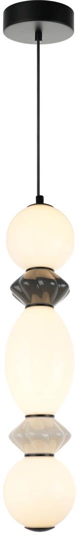 Darmowa Dostawa - Lampa wisząca 1x14 W czarna Italux PND949213VBK