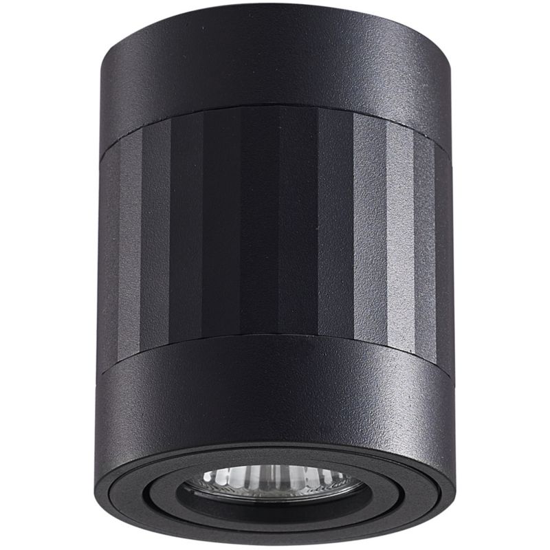 Spot sufitowy Polux Rubin czarny 1 x GU10 x 10W IP20 wym: 10 x 8 cm - 1 szt.