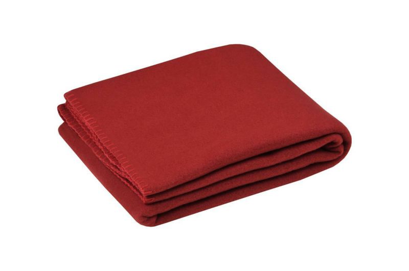 Koc CARLTON Stof czerwony polarowy 125x150 cm 1 szt.