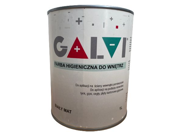 Farba przeciwgrzybicza GALVI 1L, Matowa 1 szt.