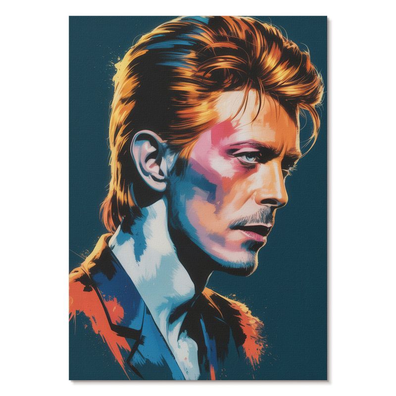 Nowoczesny Plakat na Płótnie Tulup 21x29,7 cm (A4) Kolorowy portret Do salonu, biura, 1 szt.