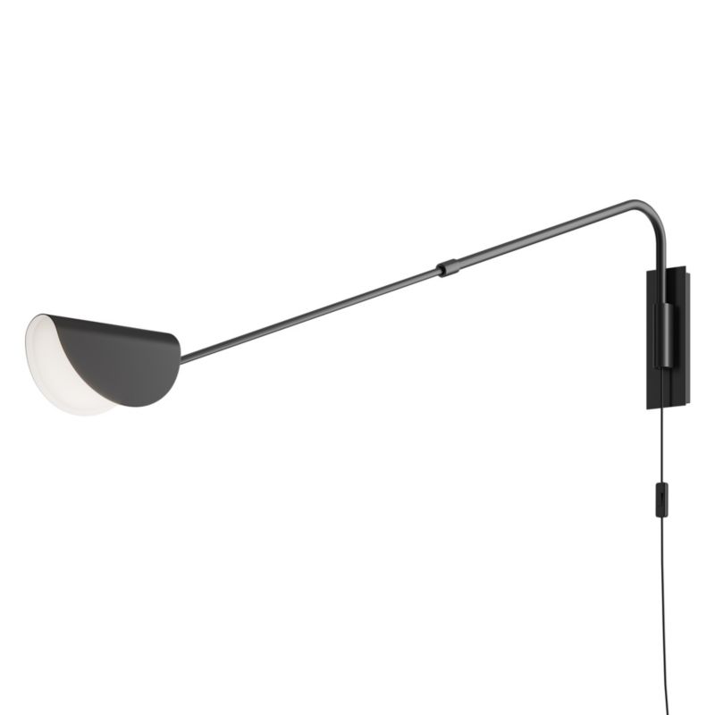 Kinkiet ścienny Maytoni Mollis czarny 1 x G9 x 28W IP20 wym: 36 x 9,5 x 105 cm - 1 szt.