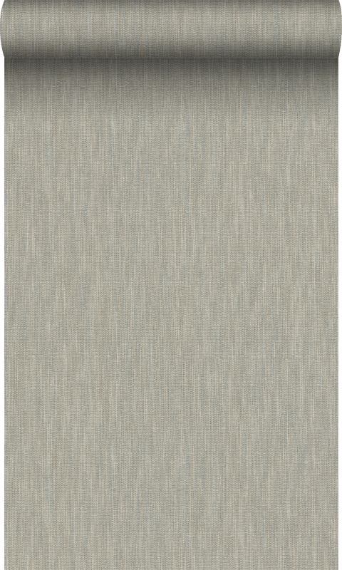 Tapeta Origin Wallcoverings tkanina trawiasta o lnianym wyglądzie brązowym 53 cm x 10.05 m - 1 rol.