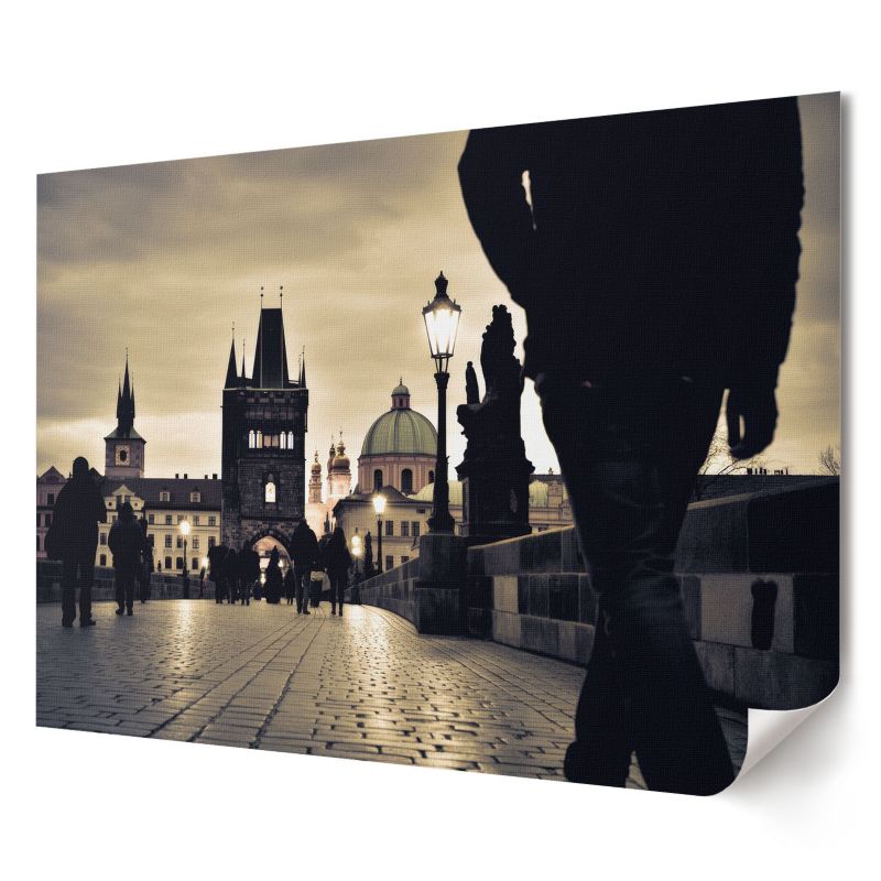 Plakat na ścianę Wallfluent Format A3 Zabytkowe miasto Artysta Illusion 1 szt.