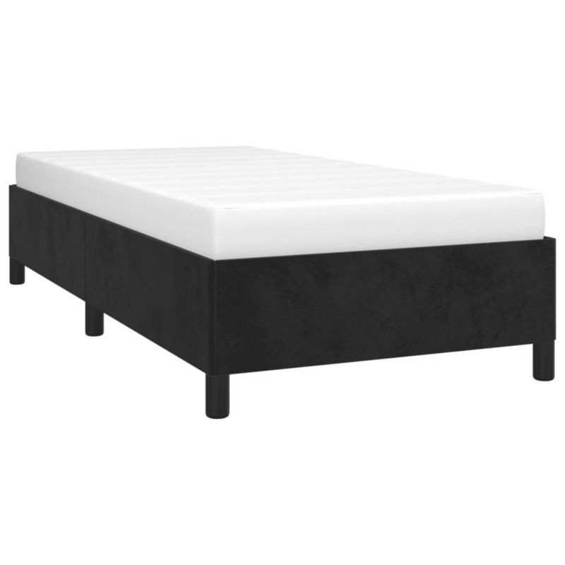 Łóżko tapicerowane WaszeMeble 90x200 cm czarna WM-347302 1 szt.
