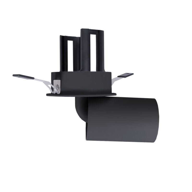 Oprawa wpuszczana Maxlight HALO czarna LED 9W biały ciepły 3000K 743lm IP20 wym:8,5x8,5x8,5cm - 1 szt.