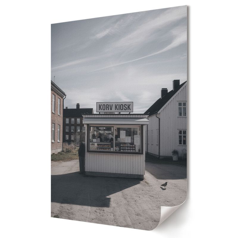 Plakat na ścianę Wallfluent Format A1 Spokojna scena Artysta Łukasz Kamiński 1 szt.