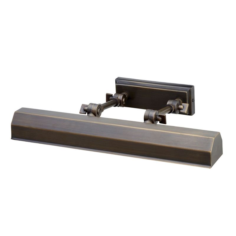 Kinkiet ścienny Elstead Chawton ciemny brąz galeryjka 2 x E14 x 40W IP20 wym: 11,9 x 40,2 x 18,6 cm - 1 szt.