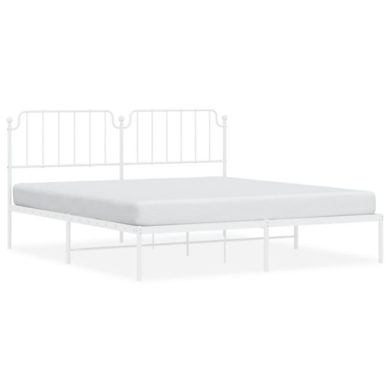 Łóżko metalowe WaszeMeble 183x213 cm biała WM-373941 1 szt.