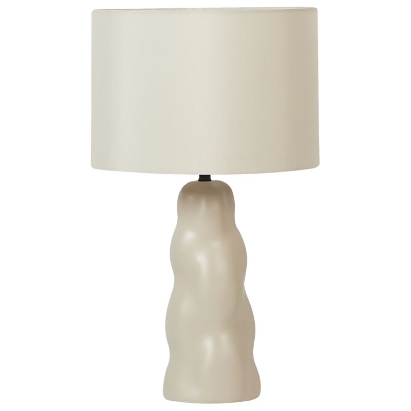 Lampa stołowa Vilar Ceramika Beżowy 1 szt.