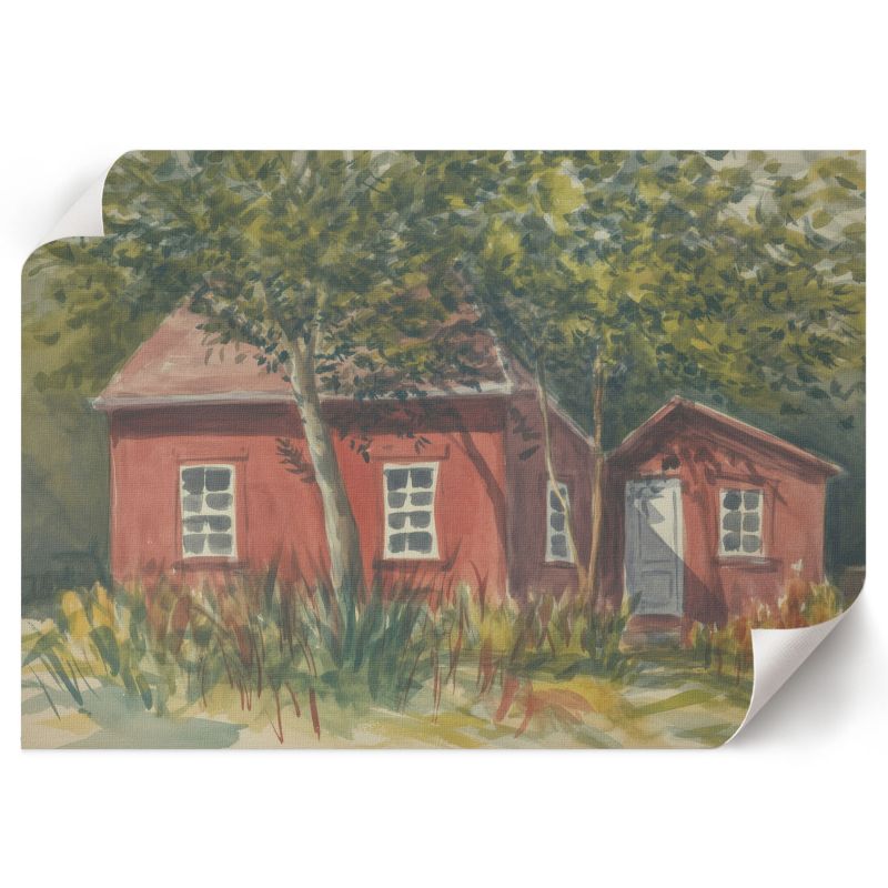 Plakat Do Pokoju Dziecka ArtPrintCave 84x59,5 cm Wiejski domek Punkt Widzenia 1 szt.