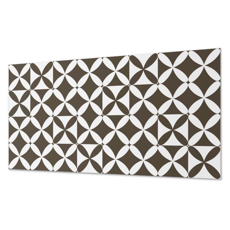 Komplet Kafelków PCV ArtPrintCave 40x20 cm Abstrakcyjny wzór geometryczny 10 szt.