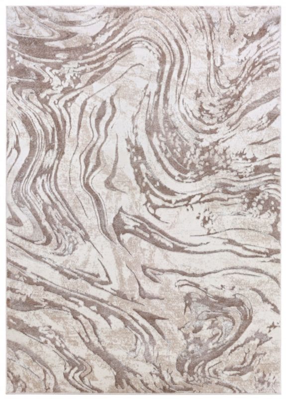 Dywan Wewnętrzny Novara Beige Prostokątny Mazovia 80x150cm Beżowy Motyw Abstrakcyjny 1 szt.
