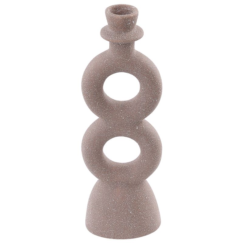 Świecznik Naousa Ceramika 23 cm Beżowy 1 szt.