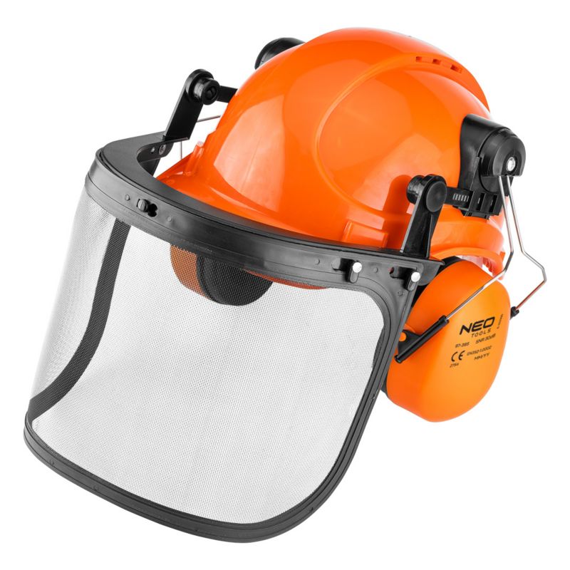 Hełm ochronny NEO TOOLS dla pilarza 3 w 1, 97-395, 1 szt.