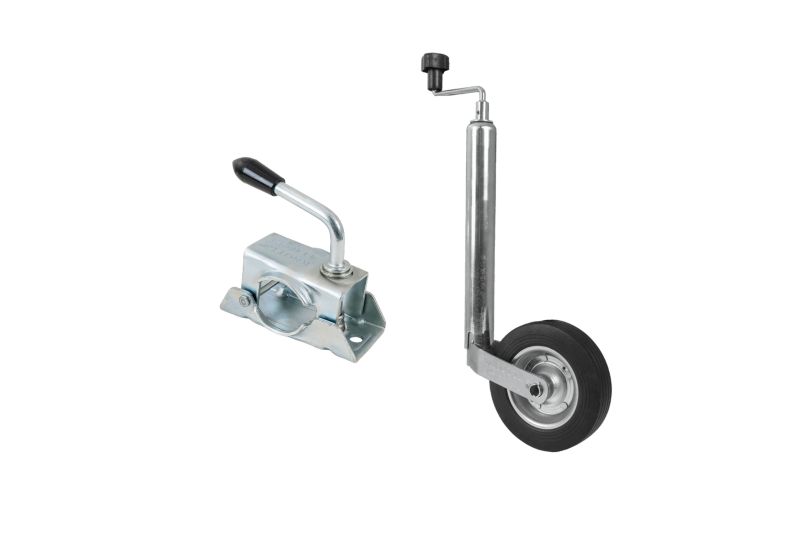 Koło podporowe z klemą obejmą KNOTT TK48+LB48 150kg 48mm 480-700mm 1 szt.