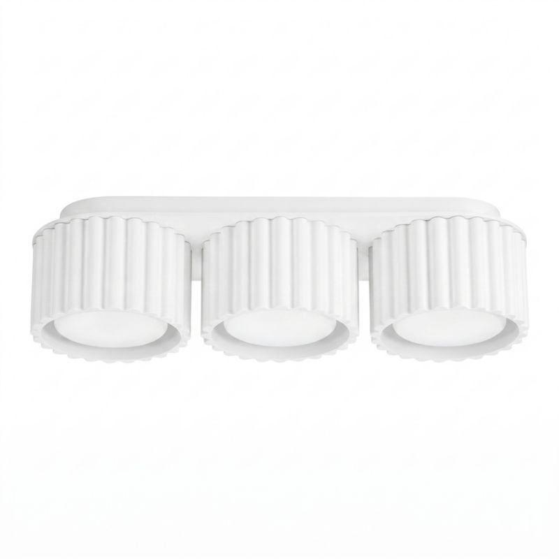 Plafon AURA 3 biały Gx53 Sollux Lighting 1 szt.