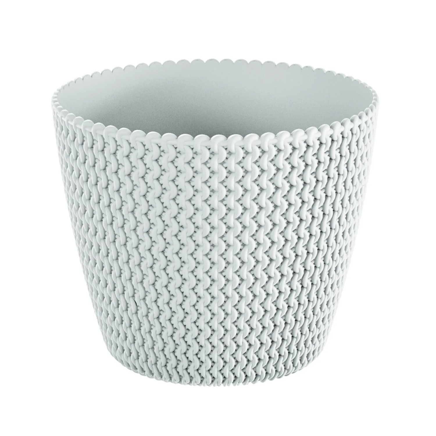 Prosperplast Osłonka Splofy biała - śr. 13 cm