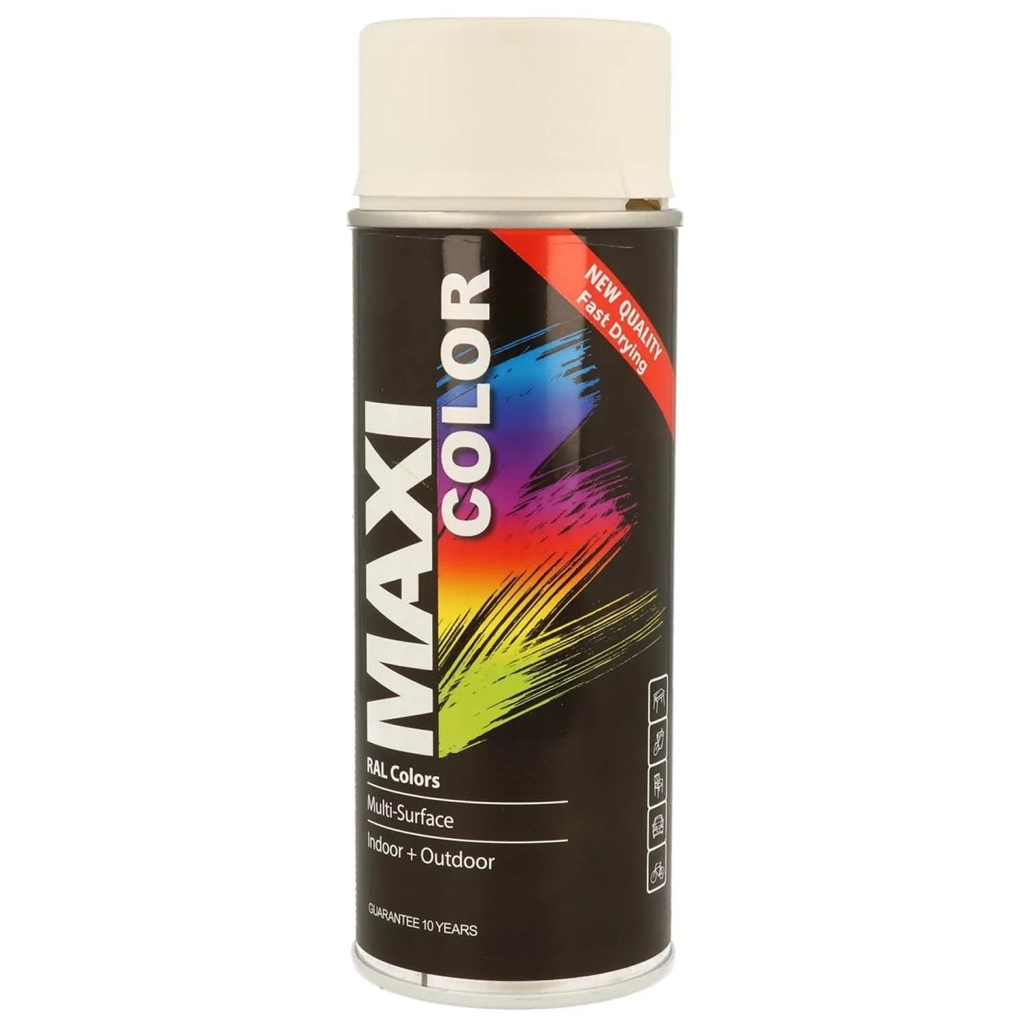 Lakier MAXI Color biały RAL9010 mat 400ml