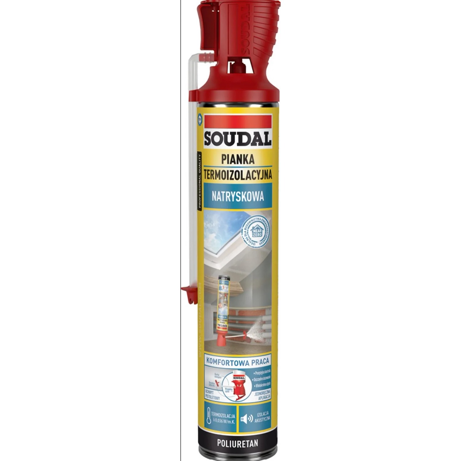 Soudal Piana termo natryskowa Genius 700 ml