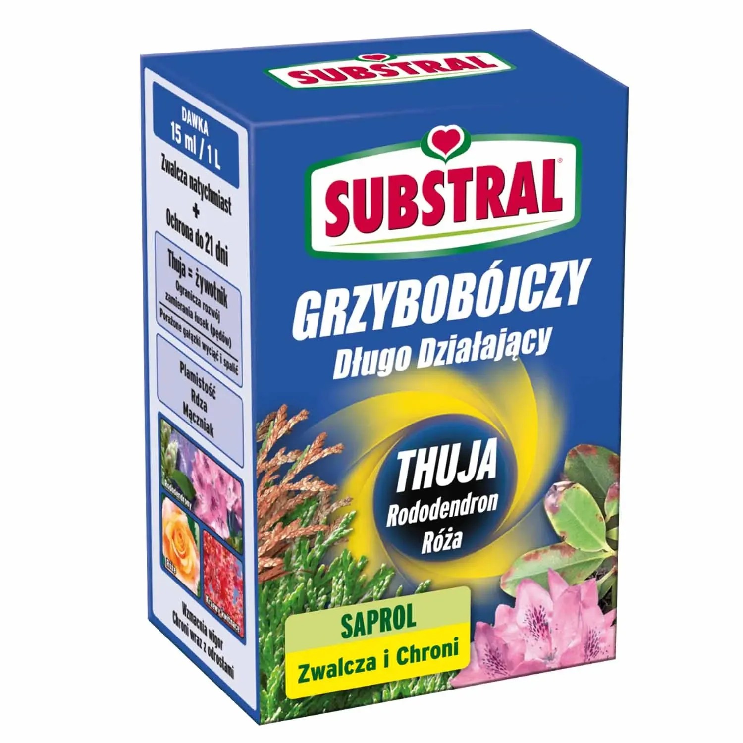 Substral Saprol Thuja długo działający grzybobójczy - 100 ml.