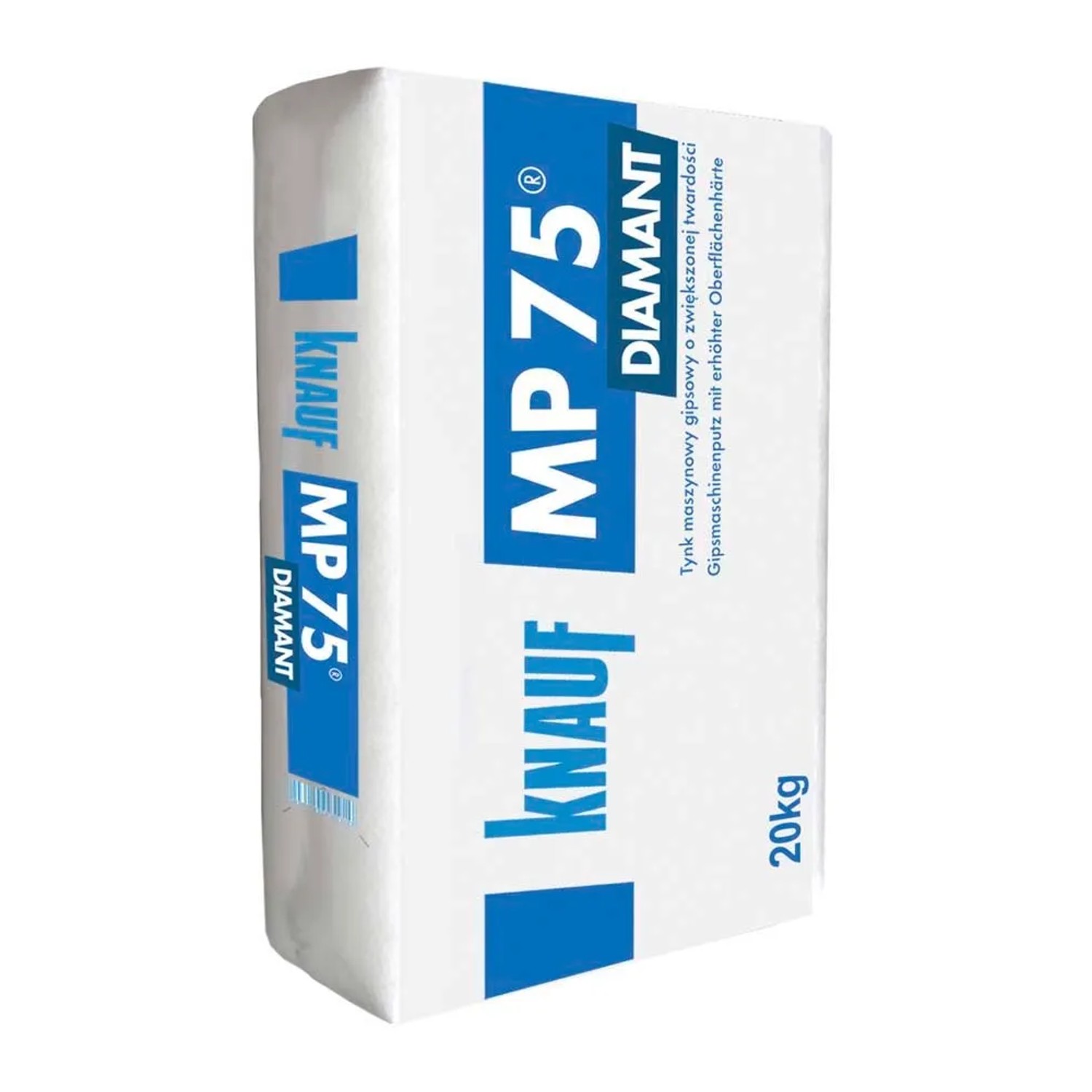 Knauf Maszynowy tynk gipsowy MP75 Diamant 20 kg