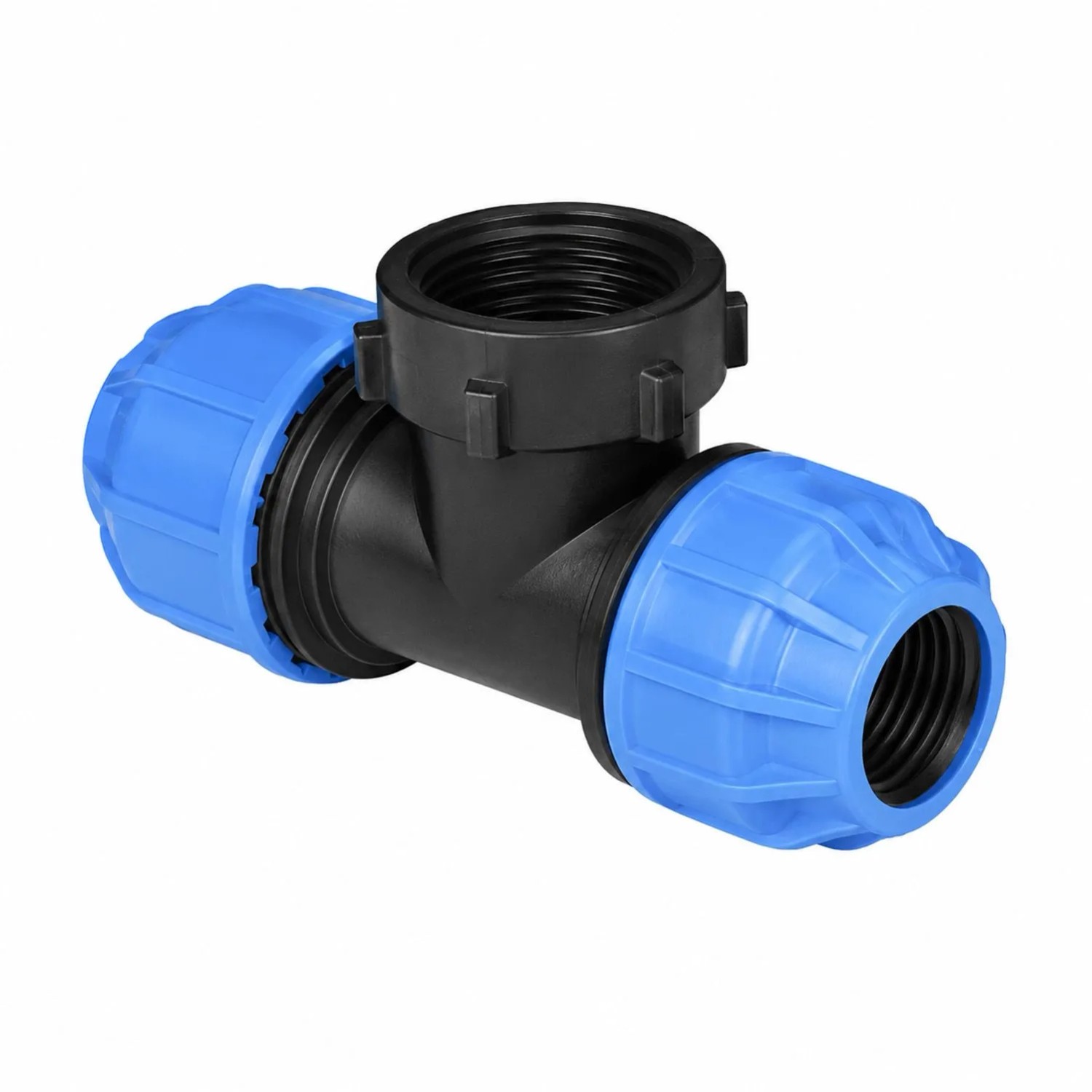 Fluvius Trójnik skręcany PE 32x3/4 GW