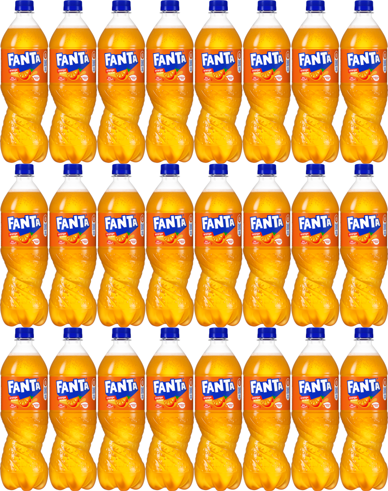 24x Napój gazowany Fanta, butelka, 0.85l, KAUCJA