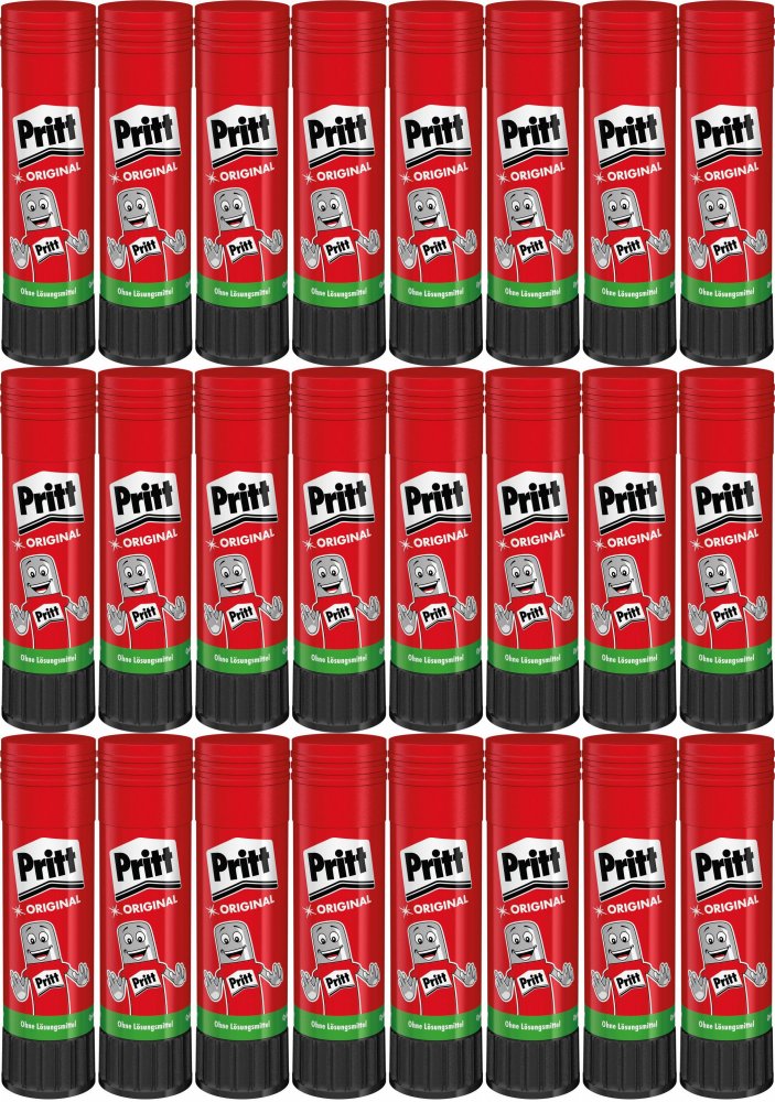 24x Klej biurowy Pritt, w sztyfcie, 20g