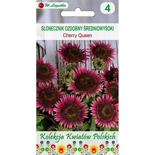 1 pac, Floarea sorelui decorativă Cherry Queen - Semințe: Mod de ambalare: 1 g