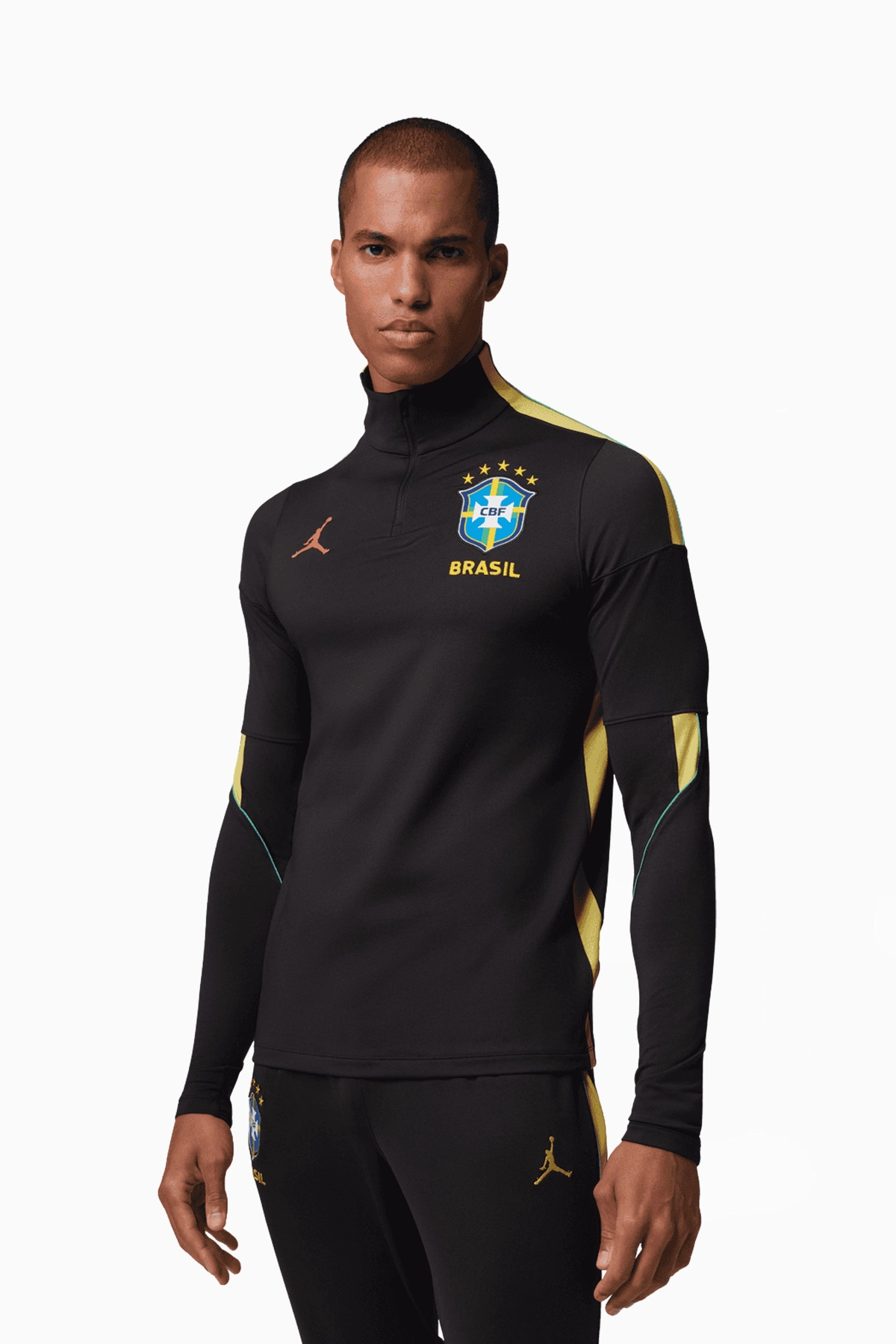 Bluza Reprezentacji Brazylii Nike x Jordan 2026 Strike - Czarny