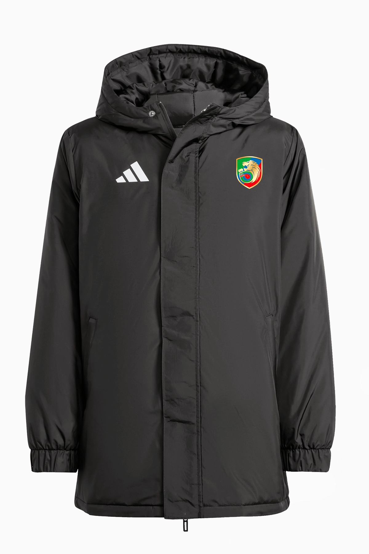 Kurtka adidas Miedź Legnica 25/26 Junior - Czarny