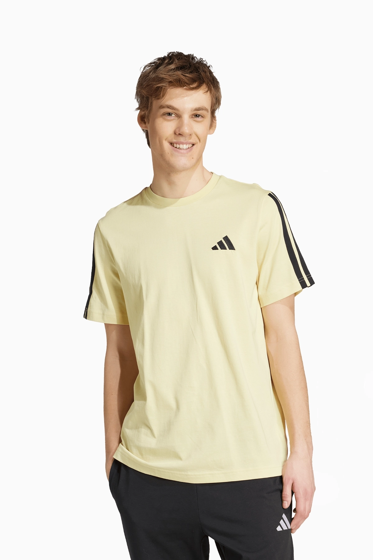 Koszulka adidas 3-Stripes - Żółty