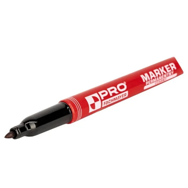 Marker permanentny budowlany czarny PRO