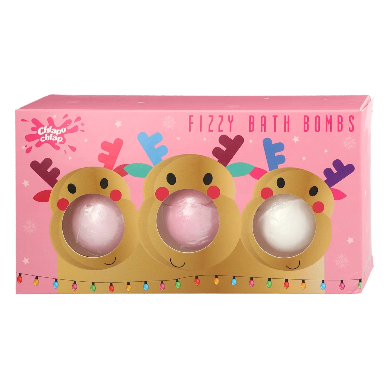 Chlapu chlap - musujące bomby kąpielowe, 3x50 g