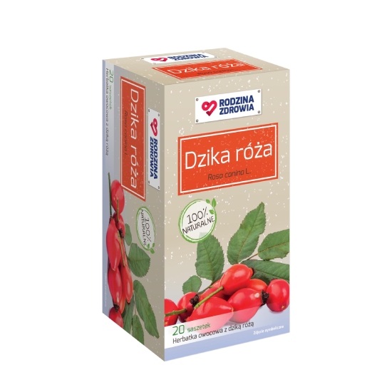 Rodzina zdrowia dzika róża - herbatka, saszetki, 20 sztuk