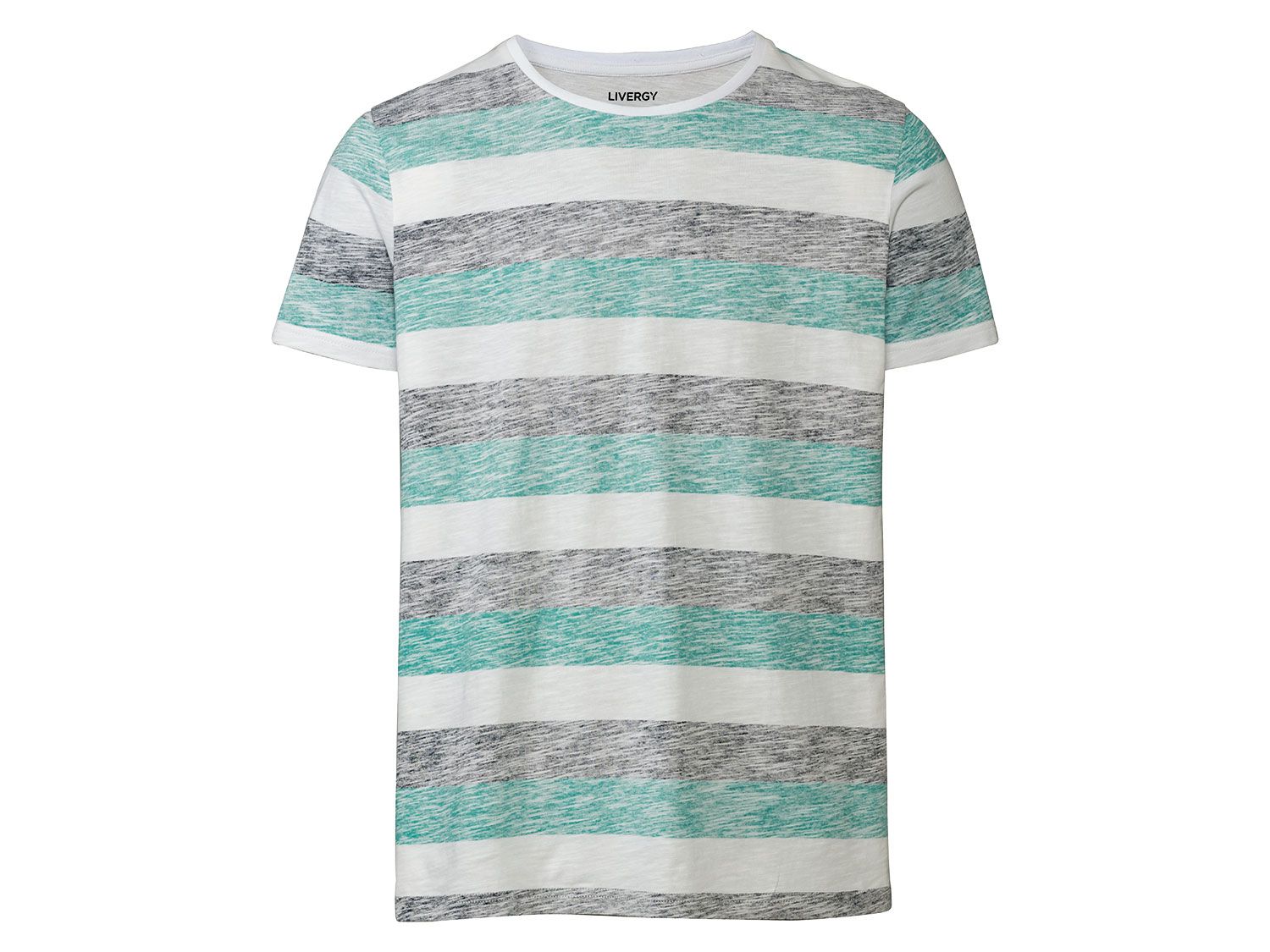 Livergy T-shirt męski W paski, M 48/50