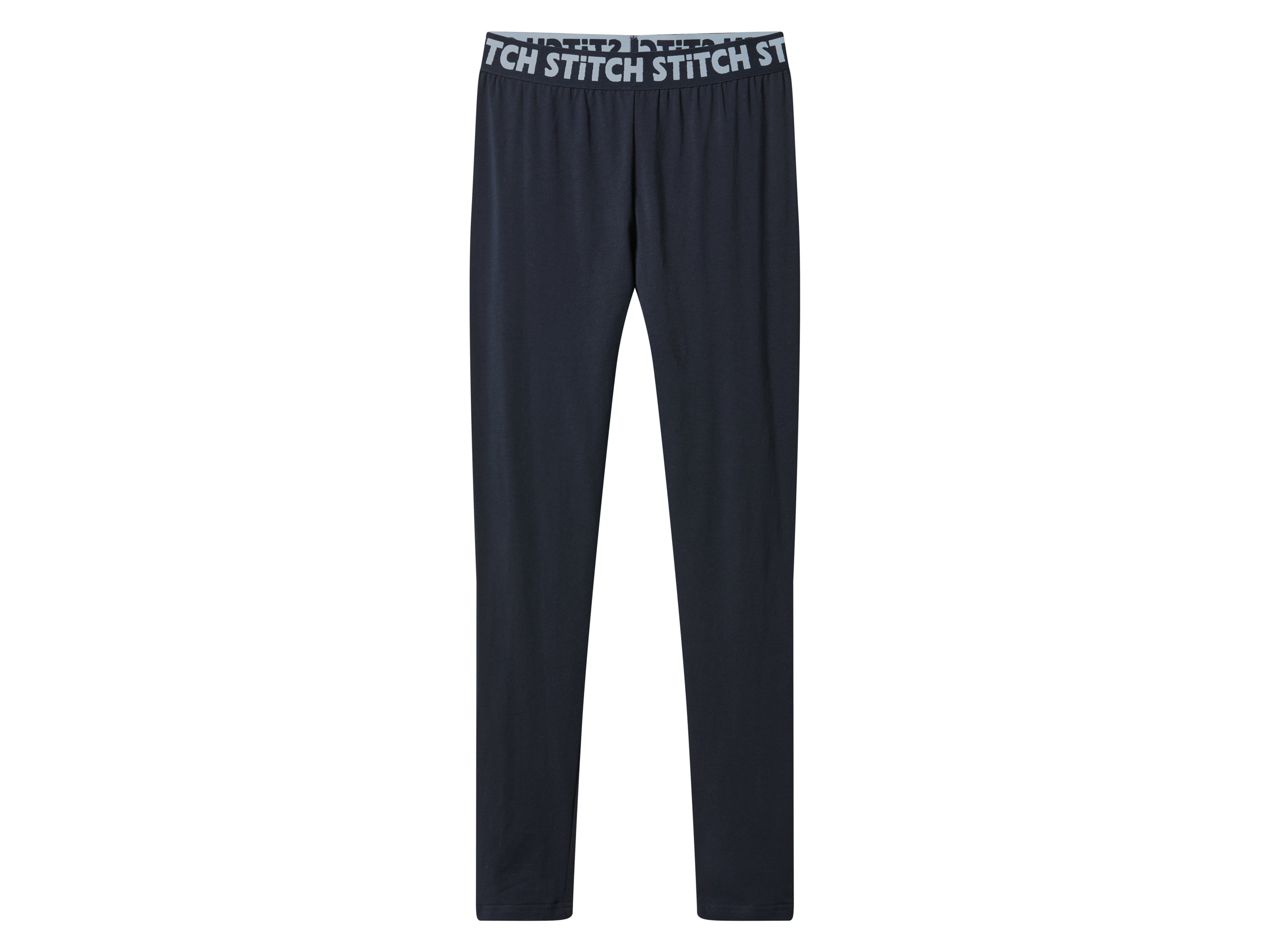 Legginsy damskie z bawełną Ciemnoniebieski, M40/42