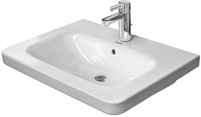 Darmowa Dostawa - Umywalka 65x48 cm prostokątna ścienna-meblowa biała Duravit DuraStyle 2320650000