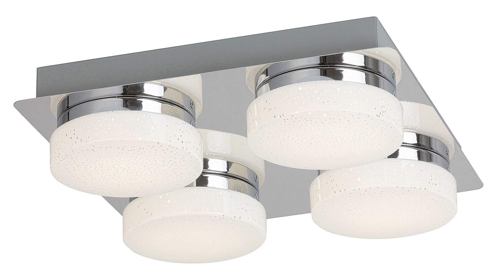 Darmowa Dostawa - Lampa podsufitowa 4x20 W biała-chrom Rabalux Hilary 5664