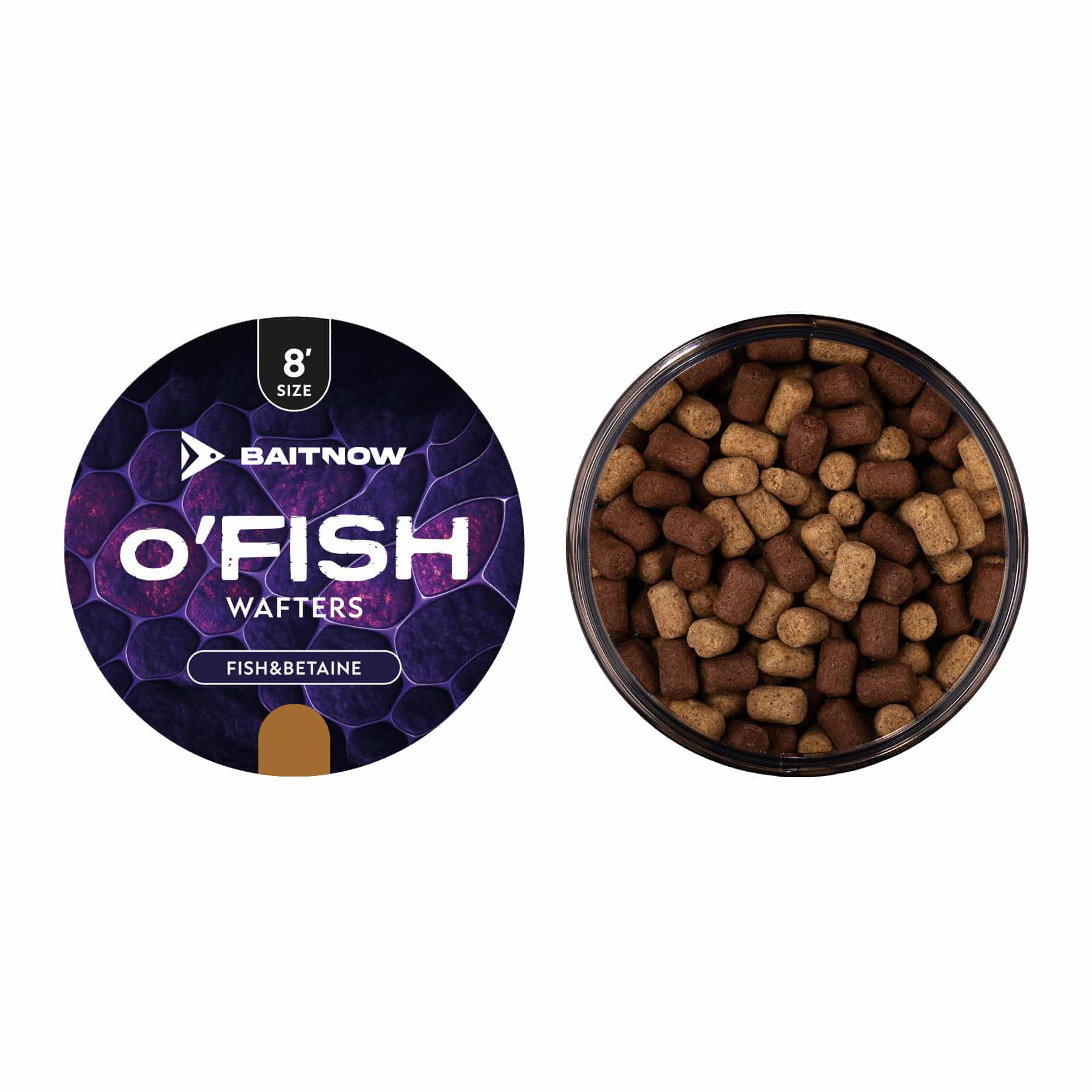 Baitnow Wafters O'Fish Fish Betaine 8mm