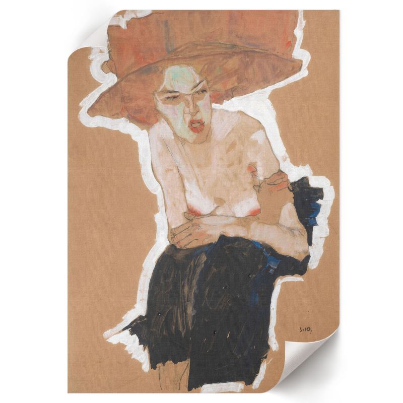 Plakat ArtPrintCave 21x29,7 cm Złośliwa Egon Schiele 1 szt.
