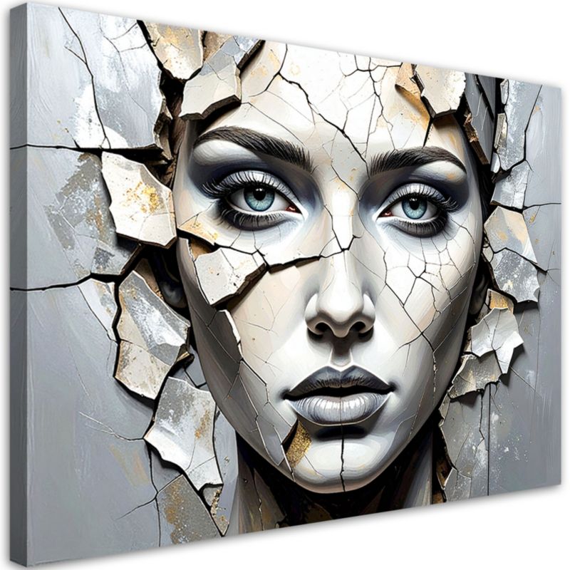 Obraz do salonu sypialni kuchni biura loftu Feeby Portret kobiety 90x60cm 1szt