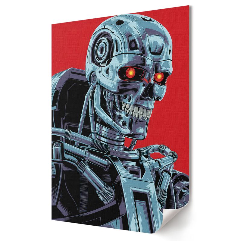 Plakat Wallfluent Format A1 Robot futurystyczny Formacja Artystyczna Vinci Group 1 szt.