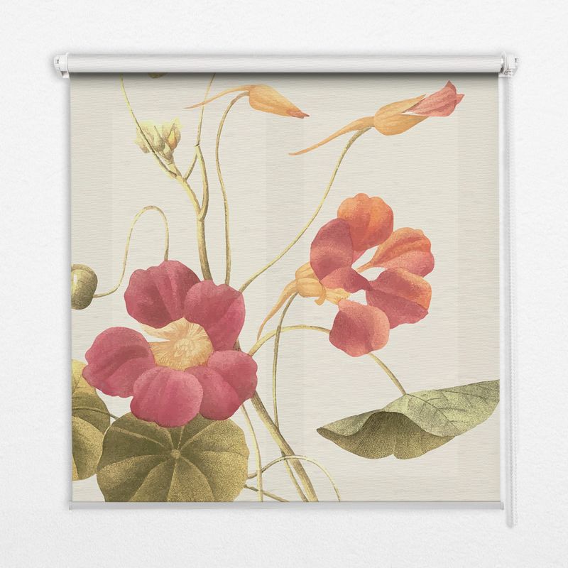 Roleta Z Nadrukiem Tulup 130x140 cm Kwiat Montaż do ściany/sufitu 1 szt.