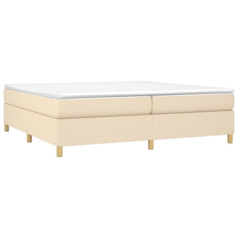Łóżko tapicerowane WaszeMeble 200x200 cm kremowa WM-3120990 1 szt.