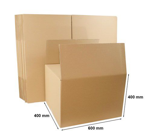 Karton klapowy NEOPAK 600x400x400mm fala BC 5-warstwowa gramatura 650 g/m2 10 szt.