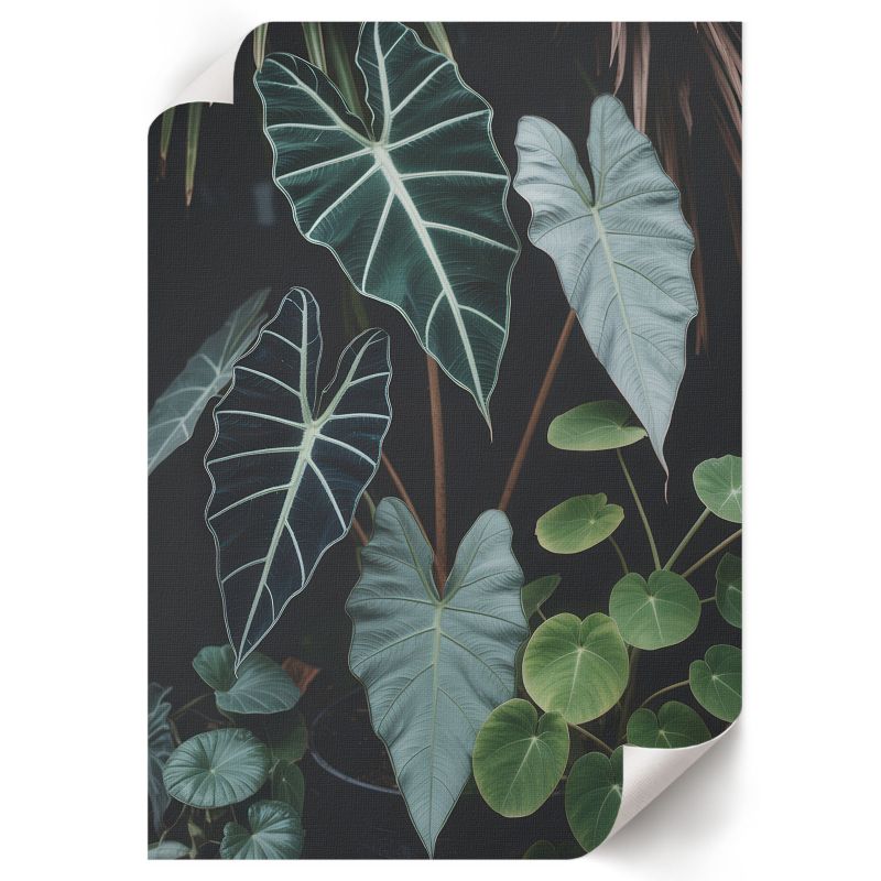 Plakat Do Pokoju Dziecka ArtPrintCave 59,5x84 cm Zielone liście Punkt Widzenia 1 szt.