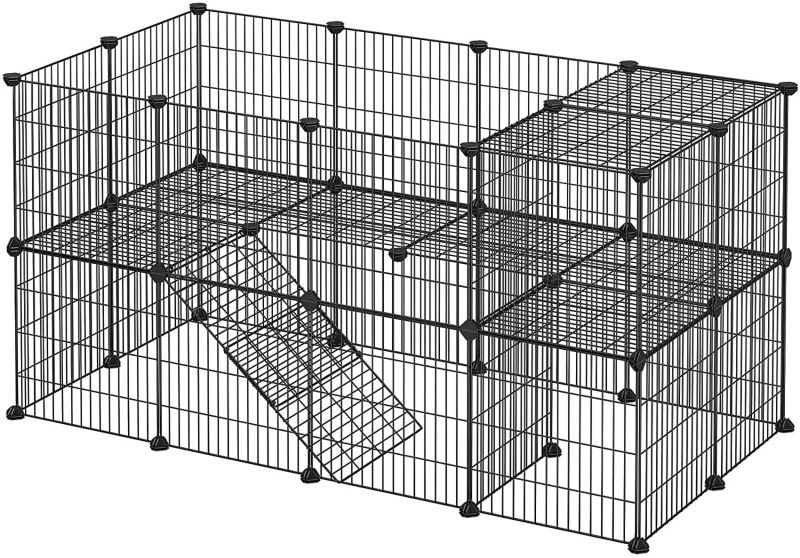 Zagroda dla zwierząt Songmics 143 x 73 x 71 cm dla gryzoni chomika świnki morkiej 1 szt